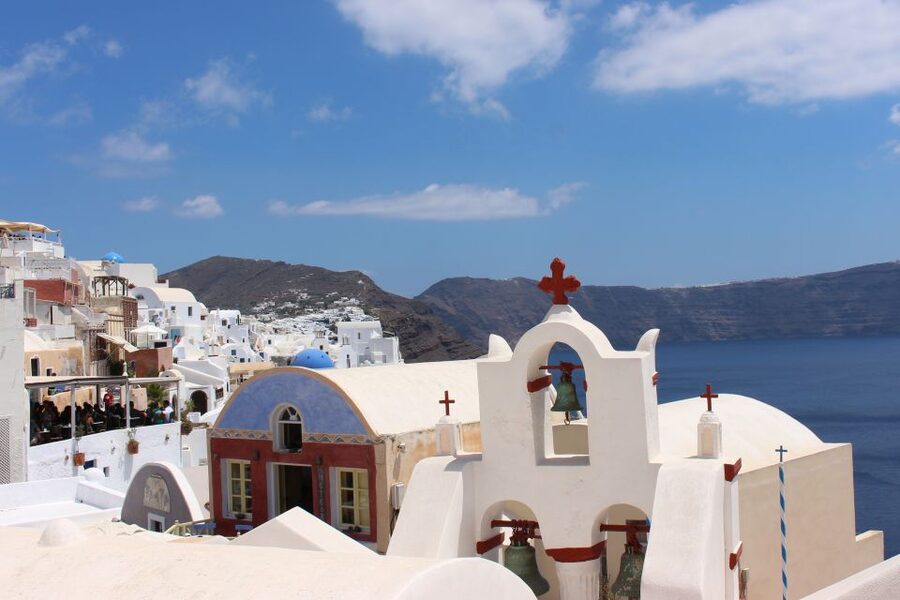 1-Day Boat Trip: Santorini Volcano, Thirassia & Oia Sunset - What to pack for a long day: shoes, towel, swimwear, jacket