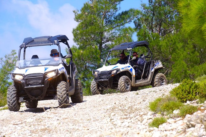 4x4 Buggy Adventures - Off-road Polaris Experience - The views and terrain: why Rhodes looks different from inside a buggy