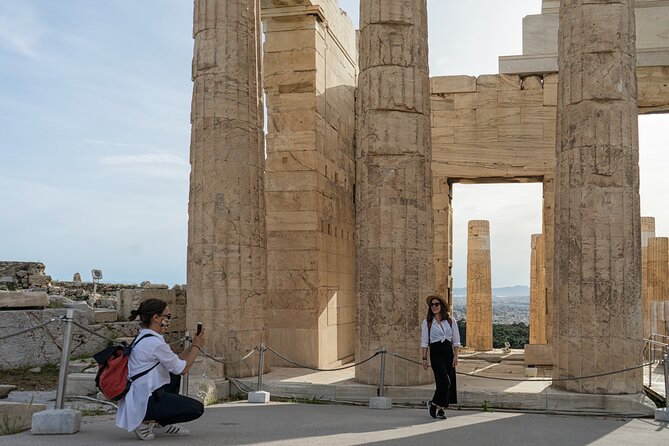 Acropolis of Athens and Acropolis Museum Tour - Getting there: meeting point, security, and the strict clock