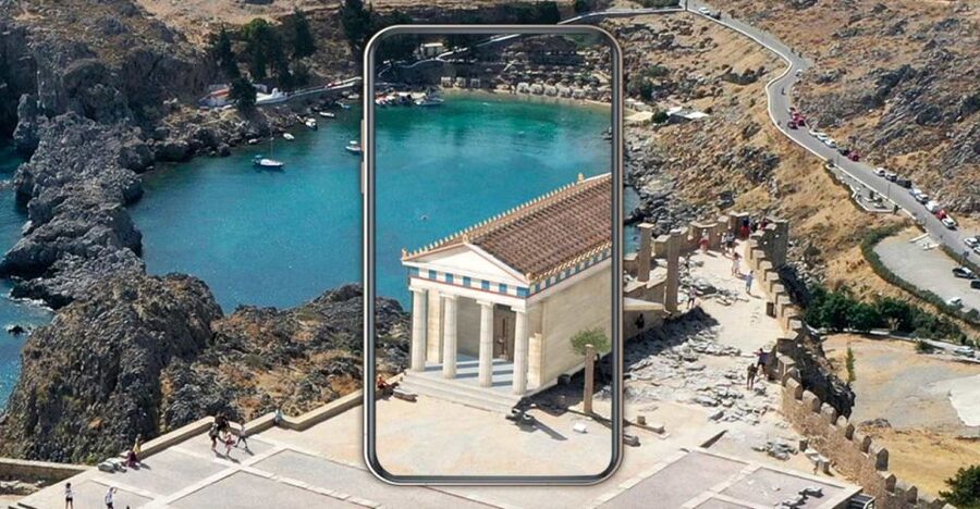 Acropolis of Lindos with Multilingual 3D Audiovisual Tour - Understanding the layers: from 9th-century BC to Hellenistic heights to a medieval castle