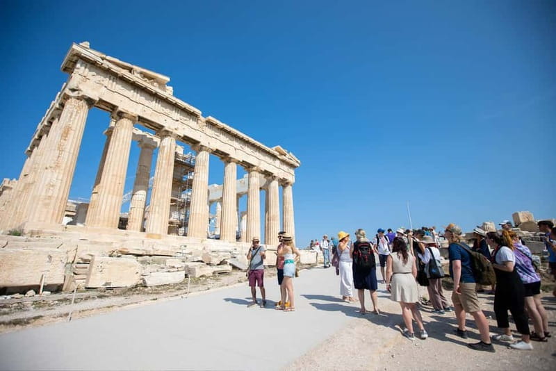 Acropolis, Parthenon & Athens Old City Heritage Walking Tour - Starting on the Acropolis south slope: Dionysus and the theater vibe