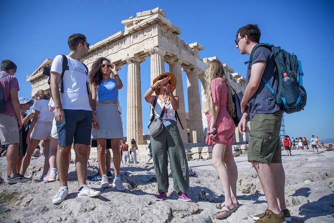 Acropolis Walking Tour, Including Syntagma Square & City Center - The Acropolis entrance and security timing: plan like your visit matters