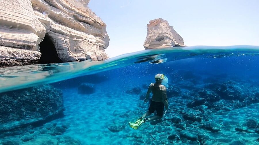 Adamantas: Full-Day Milos & Poliegos Boat Tour with Meals - A Day at Sea That Covers Milos and Poliegos Fast