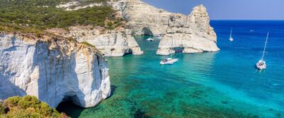 Adamas: Kleftiko Sailing Day Trip with Snorkeling and Lunch