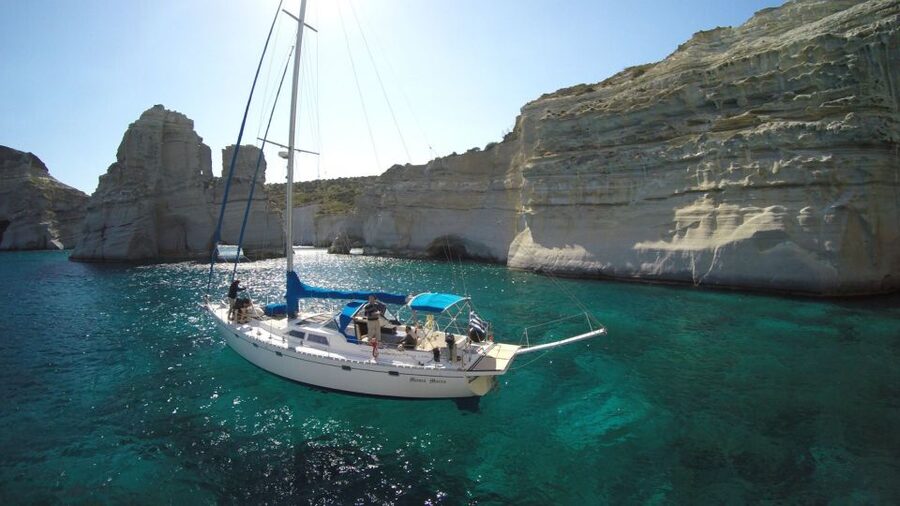 Adamas: Kleftiko Sailing Day Trip with Snorkeling and Lunch - Kalogries Morning Swim and the Timing That Keeps It From Feeling Rushed