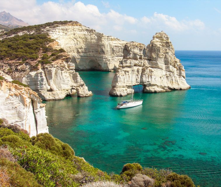 Adamas: Milos & Polyaigos Full-Day Sailboat Tour with Lunch - Sykia Cave and Cape Vani: geology lovers, this one’s for you