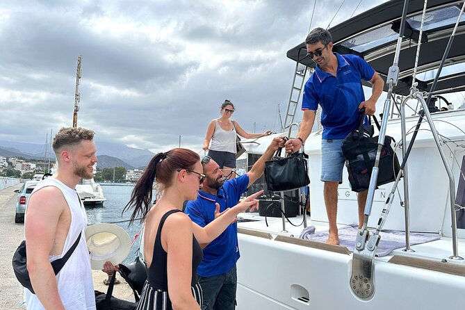 Ag.Nikolaos: Catamaran Trip with Sushi, Drinks, & Water Toys - Key points before you go