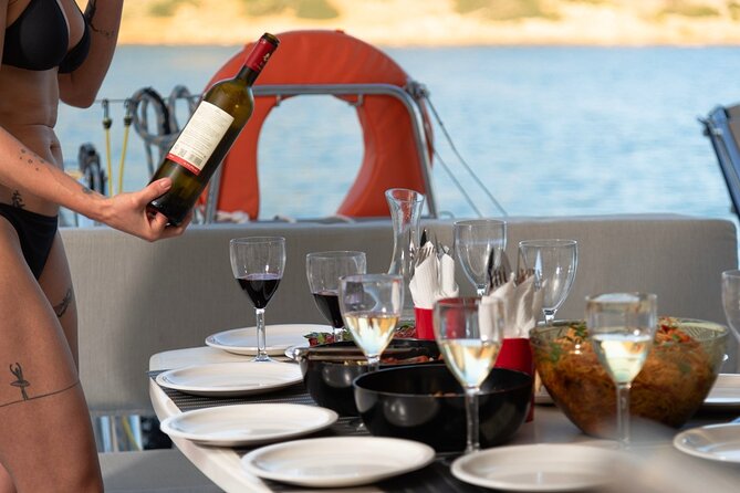Ag.Nikolaos: Catamaran Trip with Sushi, Drinks, & Water Toys - The catamaran comfort and the “how it feels” factor