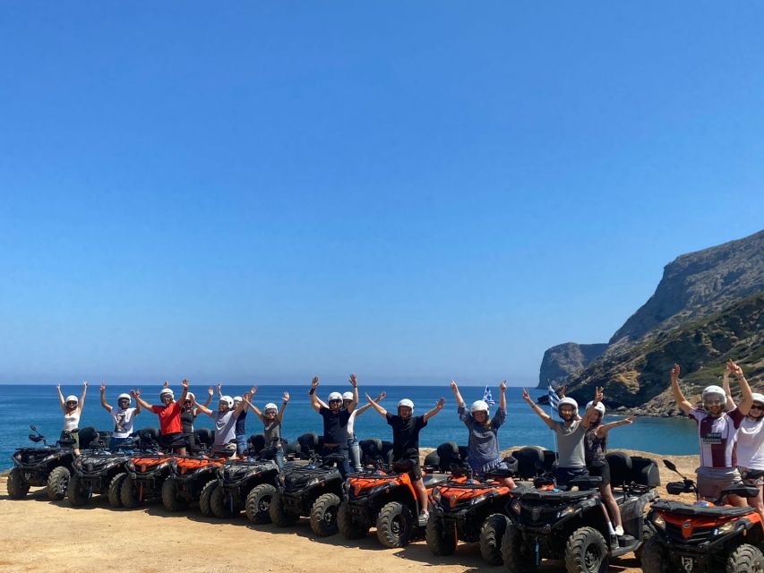 Agia Pelagia Crete Quad Bike authentic backland Tour - Olive mill visit at the heart of Cretan flavors: tour, honey, and free tasting