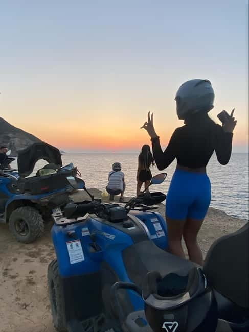 Agia Pelagia: Sunset or Morning Quad Tour & Ghost Town Visit - The mountaintop ghost town: what to look for and why it works