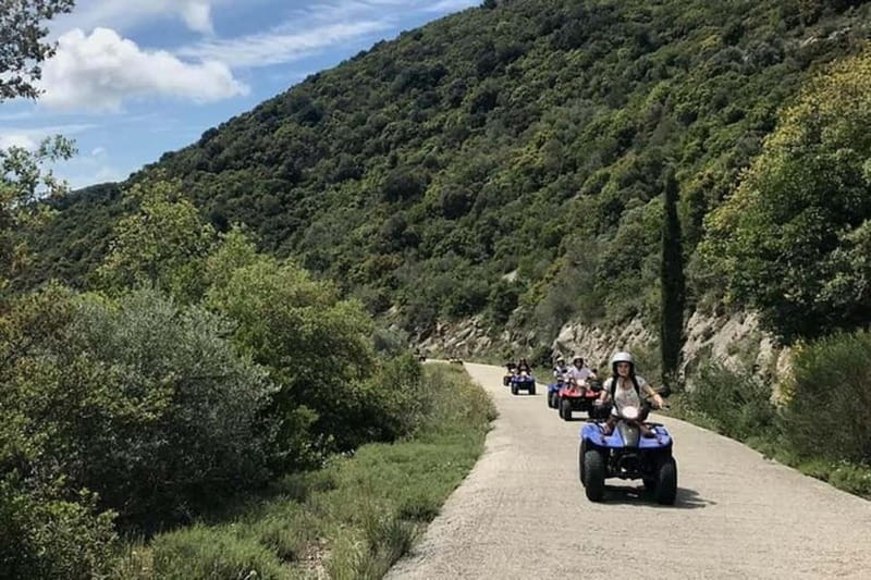 Agios Gordios: Corfu ATV Quad Tour with Lunch at Pink Palace - What you should bring (and what to avoid)