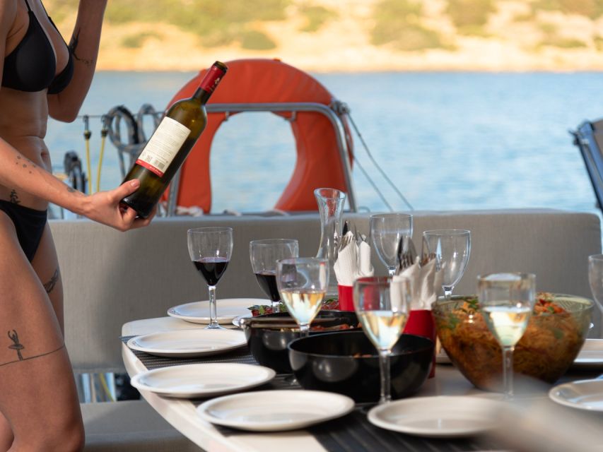 Agios Nikolaos All-inclusive Catamaran Cruise & Water Toys - Drinks, coffee, and small snacks that keep the day from crashing