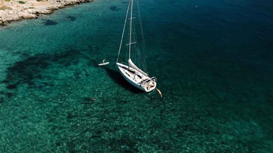 Agios Nikolaos: Golden Hour Sailboat Tour with Wine & Snacks - Setting off from Agios Nikolaos marina: small-group comfort and a clear meeting spot