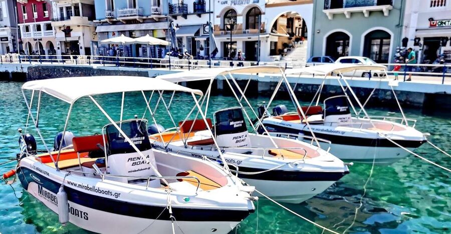 Agios Nikolaos: Motorboat or Speedboat Rental - Steering Your Own Boat from Agios Nikolaos Port