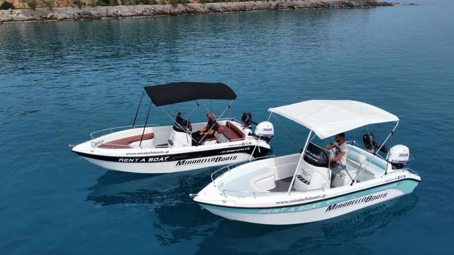 Agios Nikolaos: Motorboat or Speedboat Rental - Agriomantra: Tamarisk Shade, Barbecue Picnic Potential, and Real Nature
