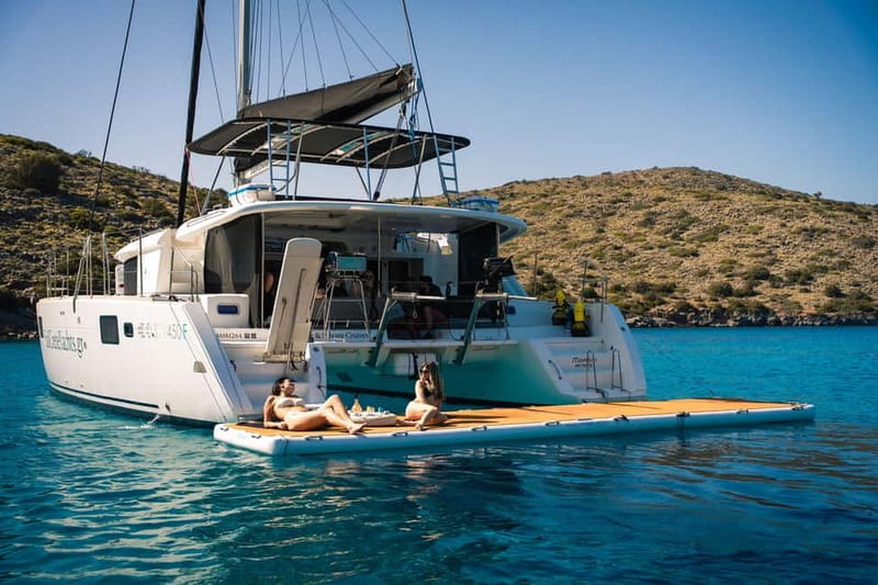 Agios Nikolaos: Sailing Trip Catamaran Lunch and Water Toys - Why this catamaran route works so well in East Crete
