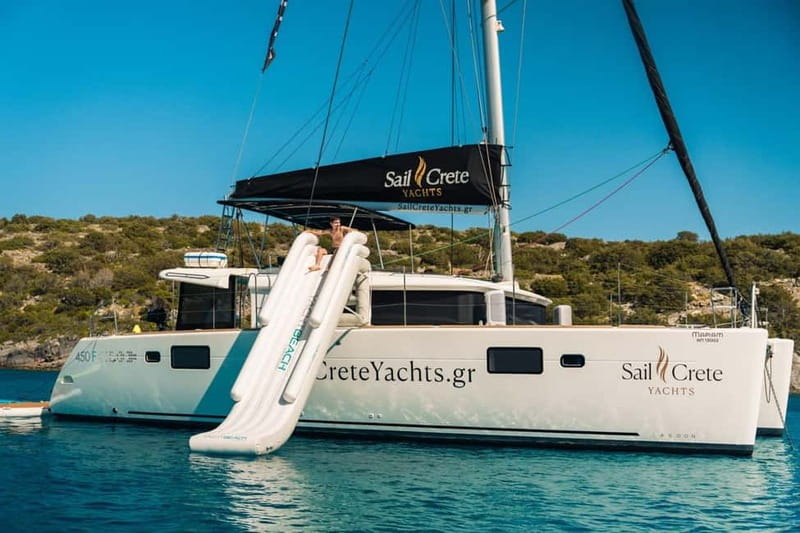 Agios Nikolaos: Sailing Trip Catamaran Lunch and Water Toys - Elounda sailing hour: the best time to relax before the history stop