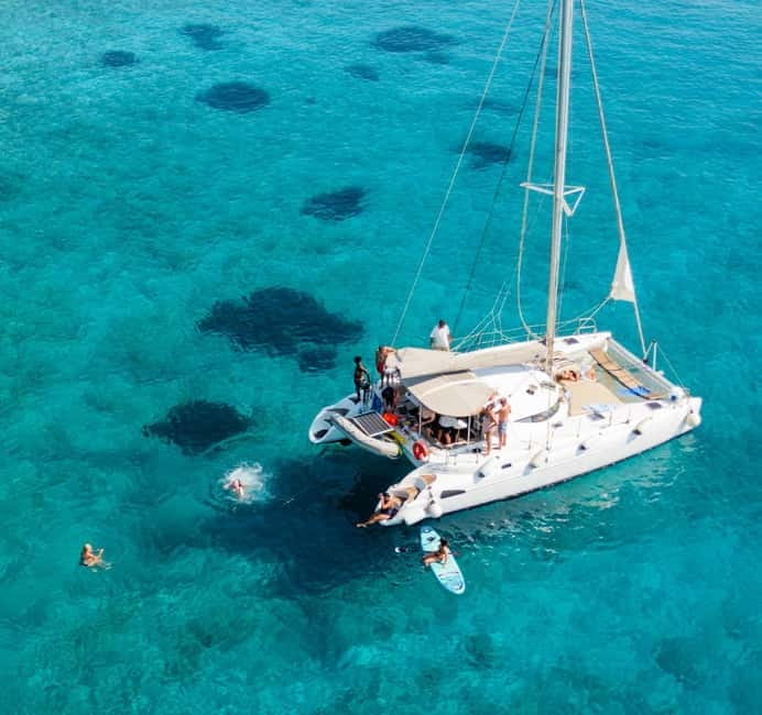 Agios Nikolaos: Spinalonga and Kolokytha Catamaran with Meal - The Cave of Barbarossa and Elounda: Short Scenic Sailing