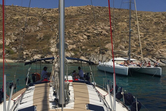 All inclusive Delos & Rhenia Islands tour up to 12 pax (free transportation) - Sail on to Rhenia: Your Snorkel and Swim Break in an Uninhabited Setting