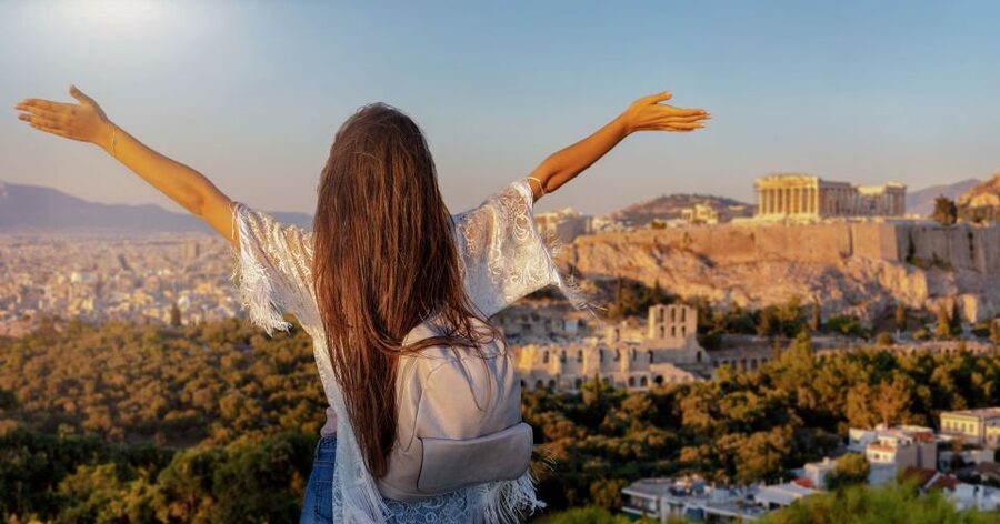 Amazing Athens: Capturing Memories amidst the Acropolis View - Timing, wind, and the Acropolis light-up effect