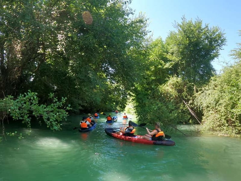 Ammoudia: Kayak down the Acheron 5.5 km - Price and time: Is $35 for 90 minutes actually good value?
