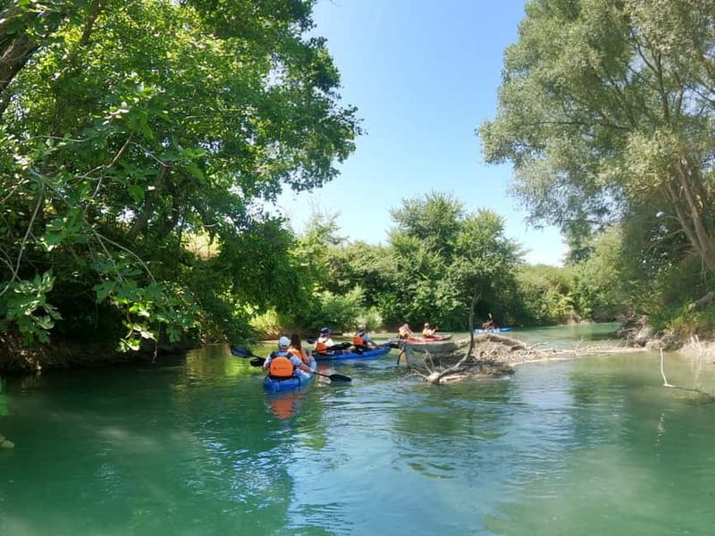 Ammoudia: Kayak down the Acheron 5.5 km - The 25-minute intro: How you learn paddling and river safety fast