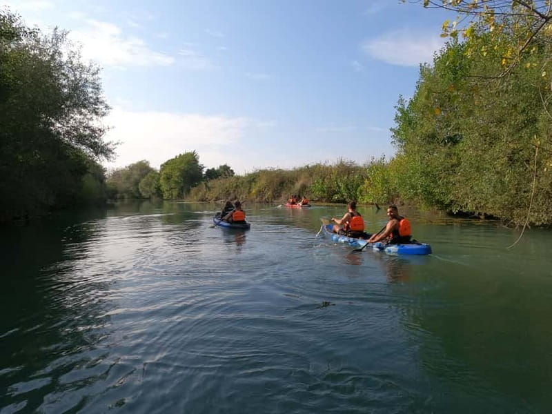 Ammoudia: Kayak down the Acheron 5.5 km - The main event: Your 5.5 km descent on calm stretches