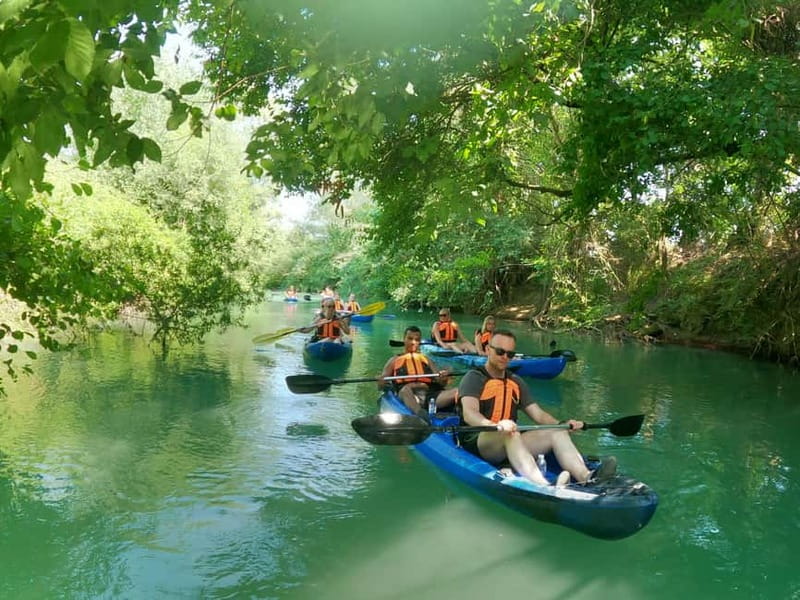 Ammoudia: Kayak down the Acheron 5.5 km - Myth on the water: Charon, souls, and the Underworld feeling