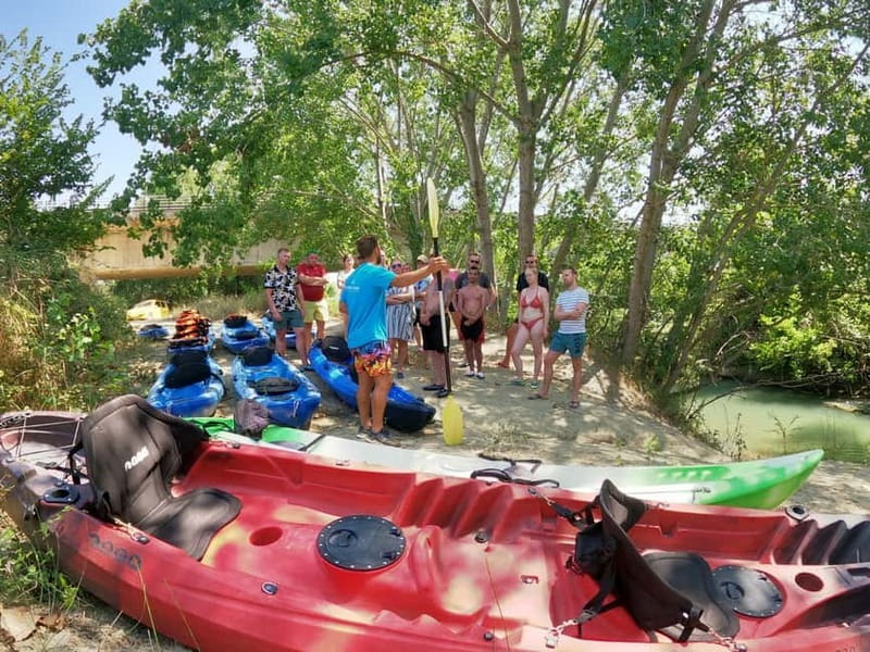 Ammoudia: Kayak down the Acheron 5.5 km - Wildlife moments: turtles, birds, and beavers