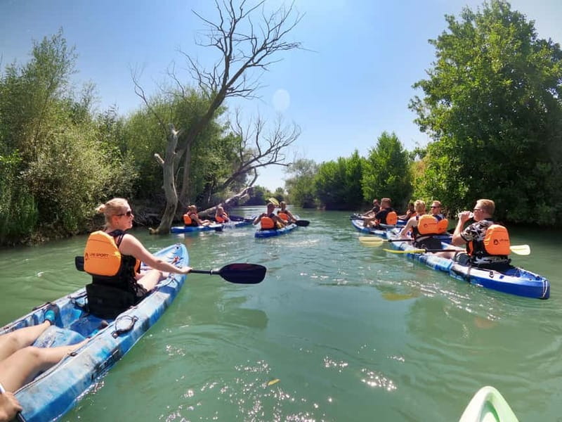 Ammoudia: Kayak down the Acheron 5.5 km - Photos, pacing, and the feel of the day