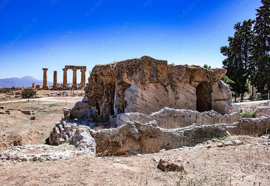 Ancient Corinth Self-Guided Tour with 3D & Audio (No Ticket) - Offline Use: A Big Deal in the Middle of the Site