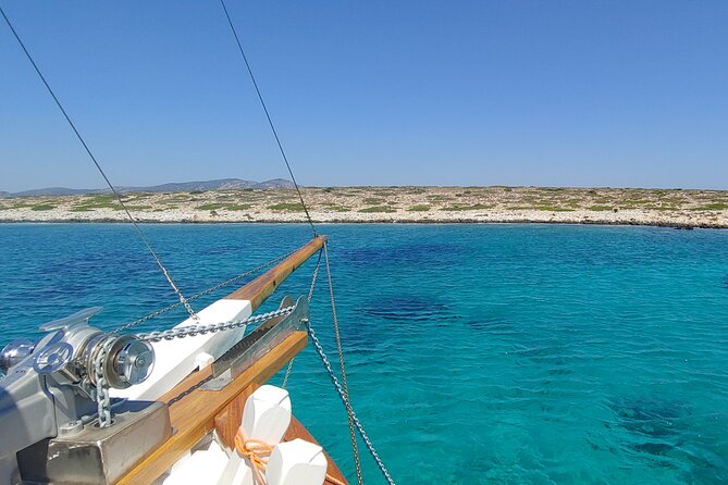 Antiparos & Despotiko Kaiki Cruise - Coves, Swim & BBQ - Mastihari Cave and Southeast Antiparos Cliffs: the scenery part that still matters