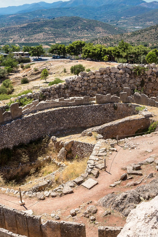 Archaeological Site of Mycenae: E-Ticket with Audio Guide - Lion Gate, Cyclopean walls, and the palace area you can actually follow