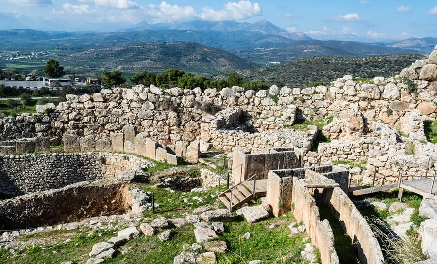 Archaeological Site of Mycenae: E-Ticket with Audio Guide - Museum of Mycenae: fresco scenes and objects with clear names