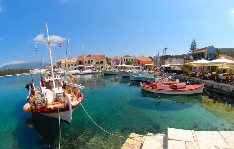Argostoli: Explore Fiskardo, Myrtos Beach, Melissani Cave - Fiskardo harbor time and why the architecture feels different