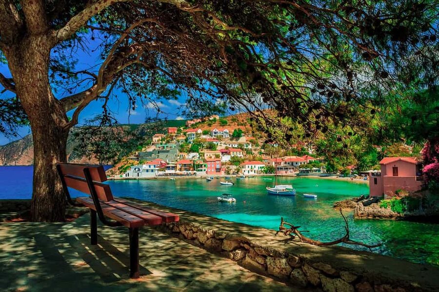 Argostoli: Explore Fiskardo, Myrtos Beach, Melissani Cave - Razata supermarket and shopping Kefalonian olive oil and honey