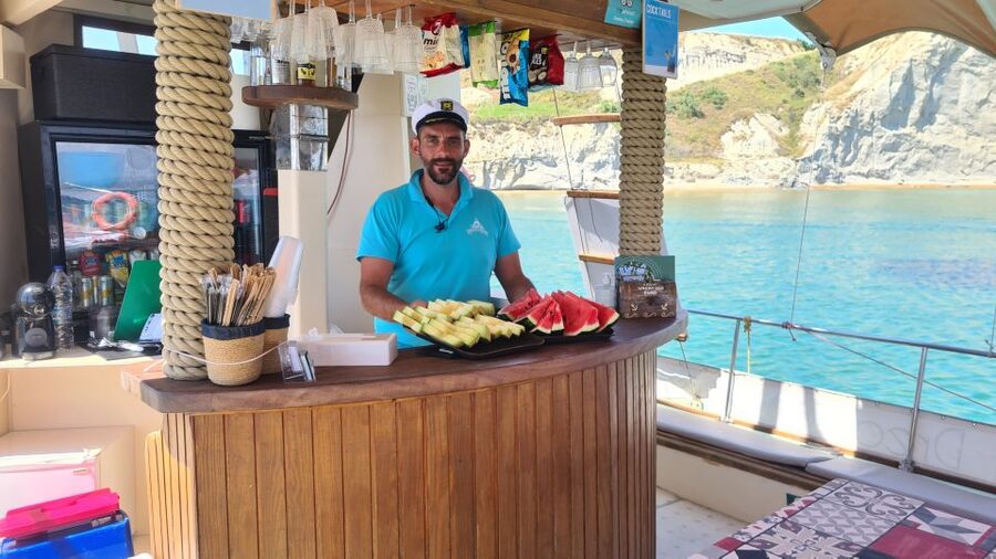 Argostoli: Full-Day Traditional Boat Cruise with Lunch - Cruising Between Stops: Plenty of Time to Relax (and Watch for Wildlife)