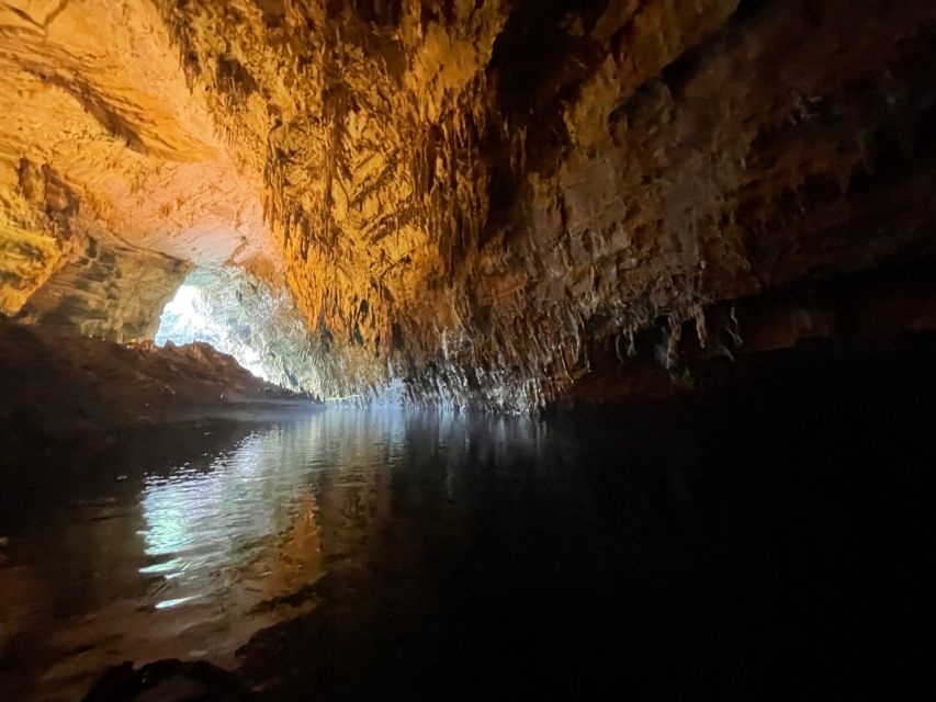 Argostoli: Melissani Lake, Drogarati Cave, and Myrtos Beach - A Tight 4-Hour Loop of Kefalonia’s Big Three