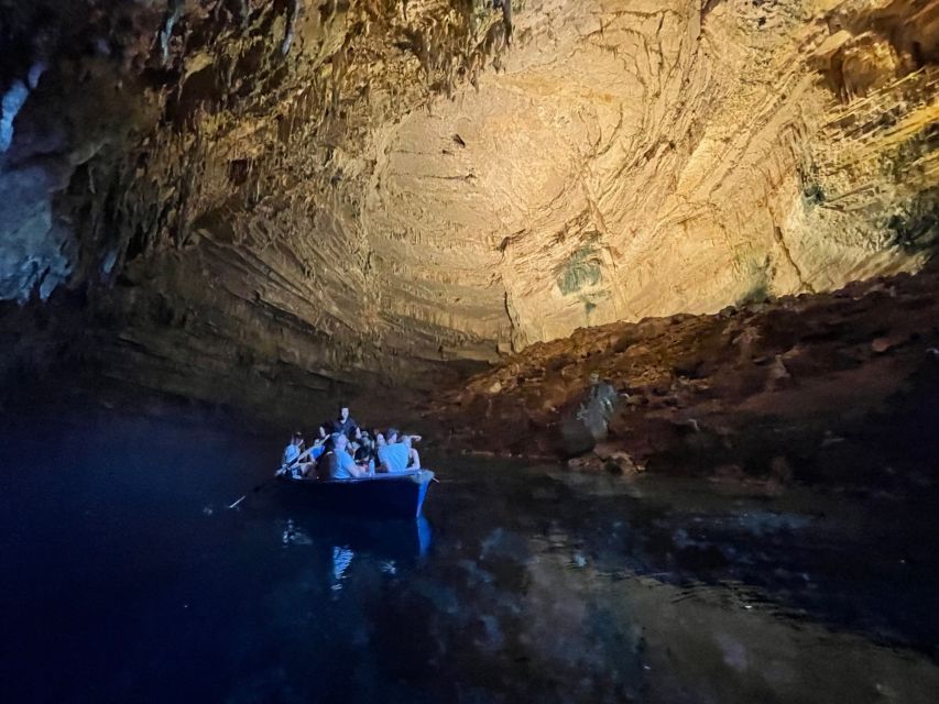 Argostoli: Melissani Lake, Drogarati Cave, and Myrtos Beach - Price and Value at $58: What’s Included, What Costs Extra