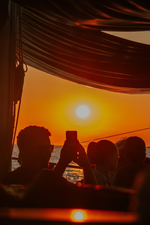 Argostoli: Sunset Cruise with Swim Stops, Dinner, and Wine - Key things to know before you go