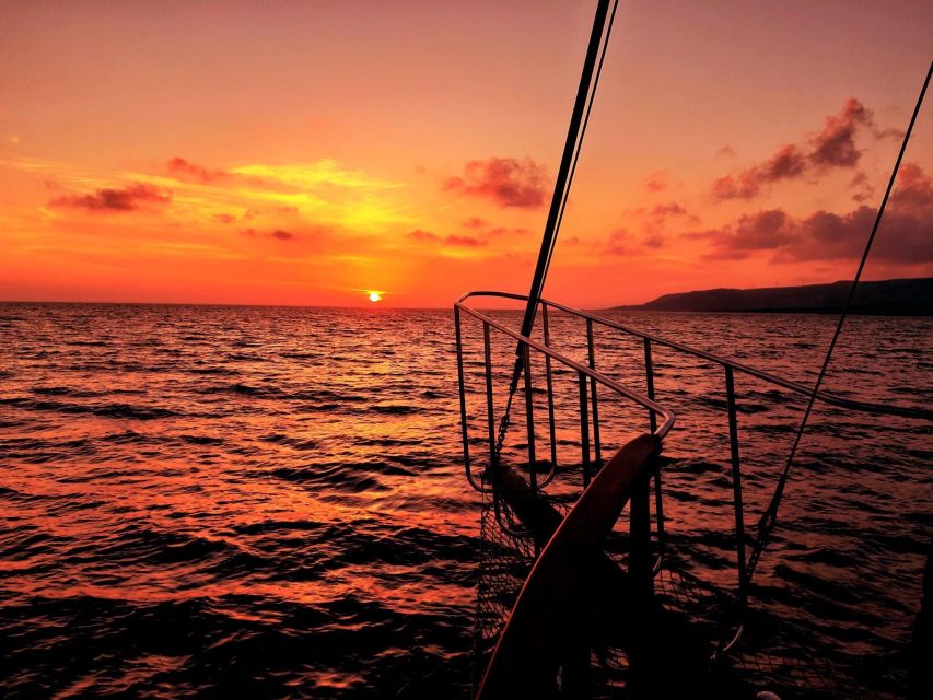 Argostoli: Sunset Cruise with Swim Stops, Dinner, and Wine - The 4-Hour Flow: Sunset Cruise, Swim Stops, Then Dinner on Deck