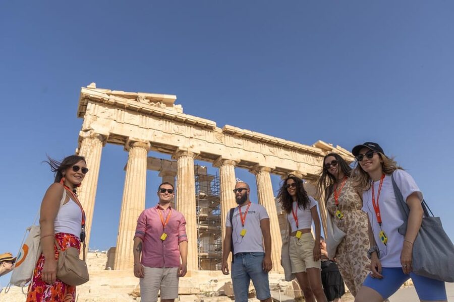 Athens: Acropolis and Acropolis Museum Premium Guided Tour - Getting started at Dionysiou Areopagitou, near the Acropolis Metro