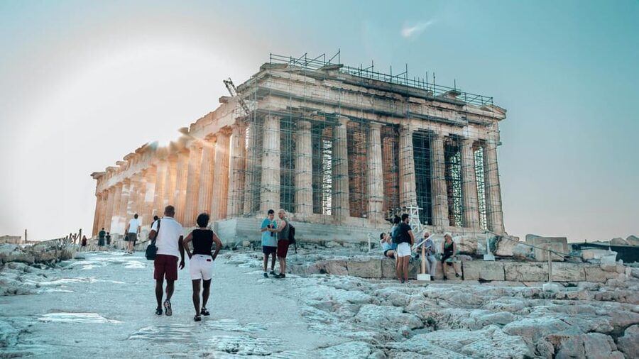 Athens: Acropolis and Mythology Highlights Small Group Tour - The Acropolis Walk: Where You Learn to Read the Stones