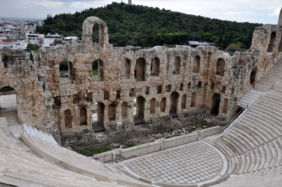 Athens: Acropolis Guided Walking Tour - Erechtheion and the Odeon of Herodes Atticus: sacred, then stadium-scale