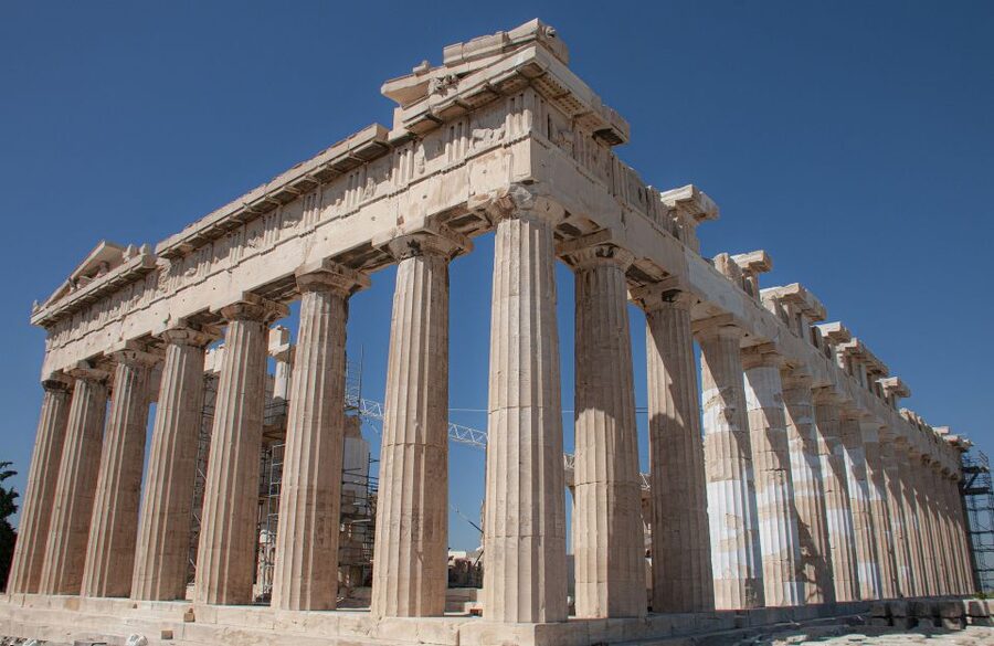 Athens: Acropolis Guided Walking Tour - Caryatides and the Temple of Athena Nike, small temple, big story