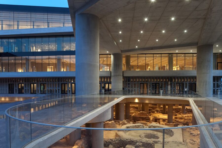 Athens: Acropolis Museum Ticket with optional Audio Guide - The excavation views under the museum: a cool break and a big wow factor