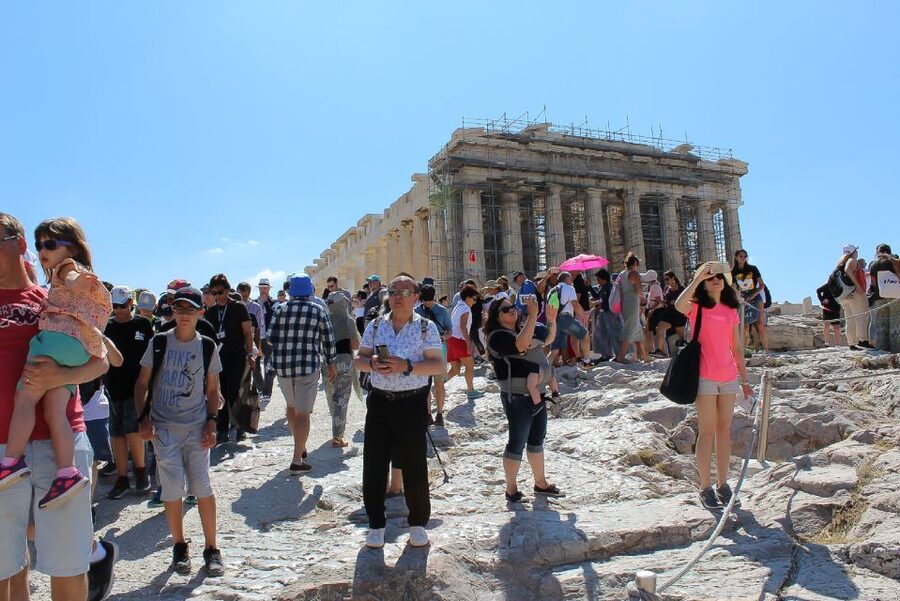 Athens: Acropolis Ticket with Multilingual Audio Guide - The main route on Acropolis Hill: Propylaea to the Parthenon