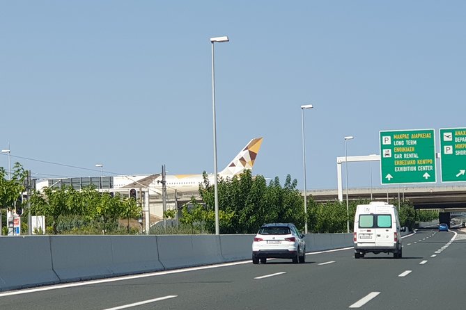 Athens Airport Private Transfer by Mercedes-Benz E Class Wagon to City Center - Waiting time rules when flights or bags run late