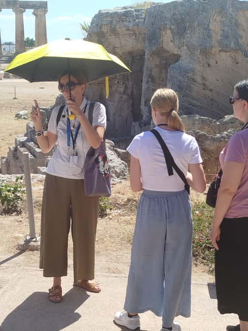 Athens: Ancient Corinth Tour with Official Guide & Tickets - Getting from Athens to Corinth without wasting your morning