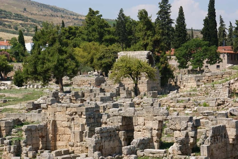 Athens: Ancient Corinth Tour with Official Guide & Tickets - Ancient Corinth: how the Agora and Apollo sanctuary teach the big story